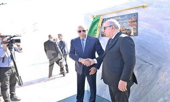 Algérie-Mauritanie : pose de la première pierre du projet de réalisation de la zone franche à Tindouf 