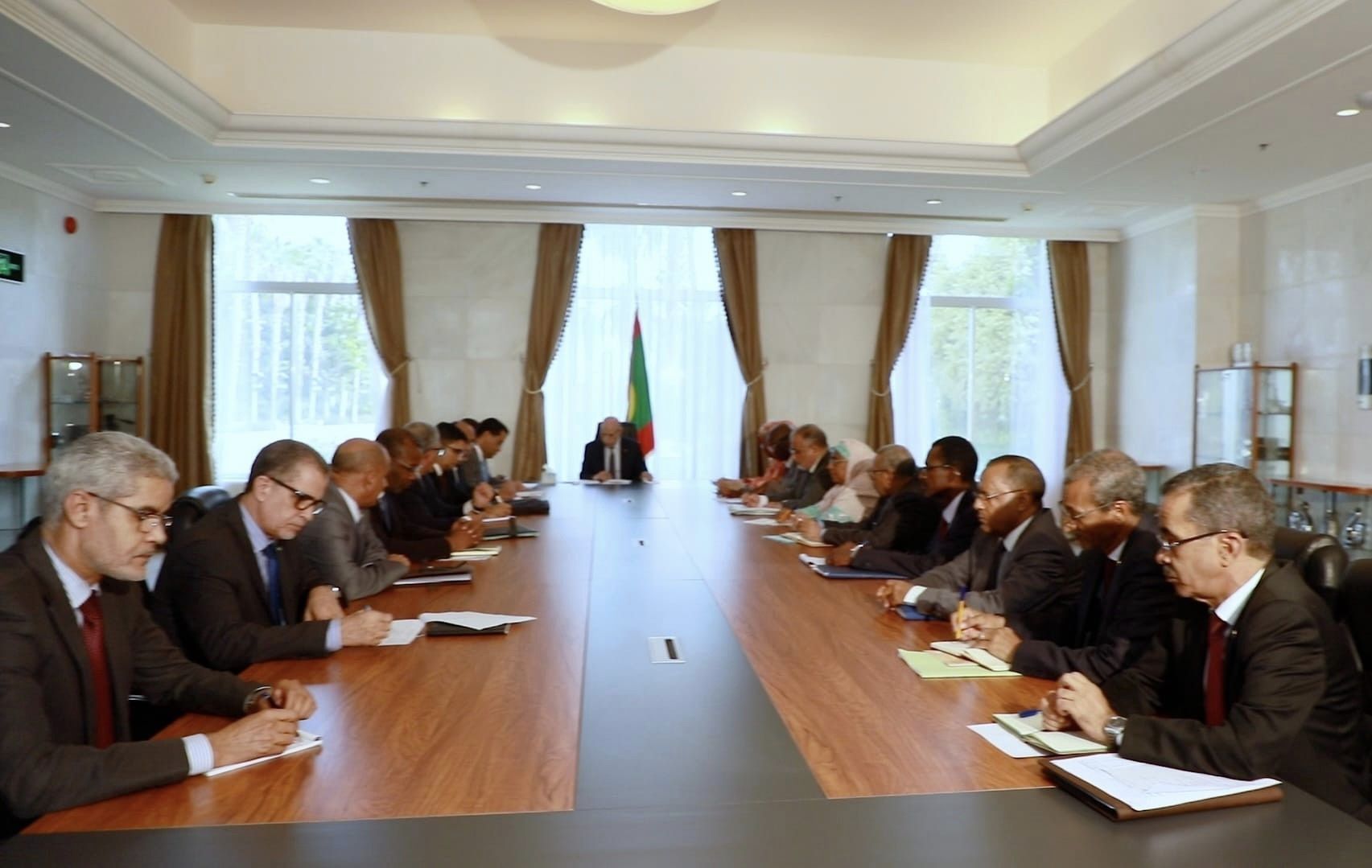 Le Président de la République préside une réunion d’évaluation de 84 projets d’infrastructures