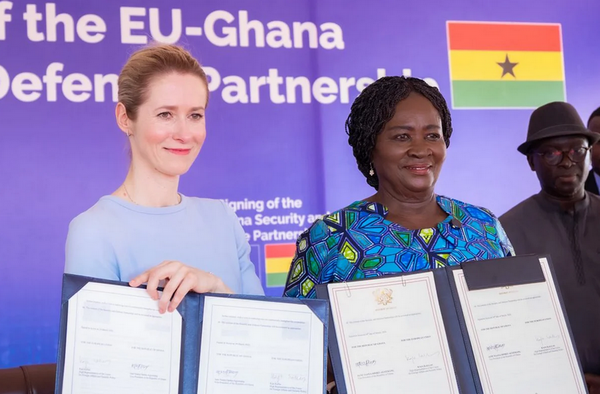 Le Ghana et l’UE signent leur premier partenariat pour lutter contre l’insécurité régionale 
