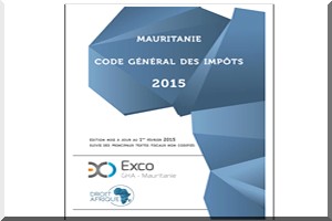Communiqué de presse :Parution du Code général des impôts de Mauritanie, Édition 2015 actualisée
