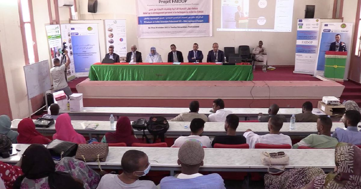 Mauritanie : 80 étudiants en fin de cycle familiarisés à l’entrepreneuriat et à l’écosystème de l’emploi