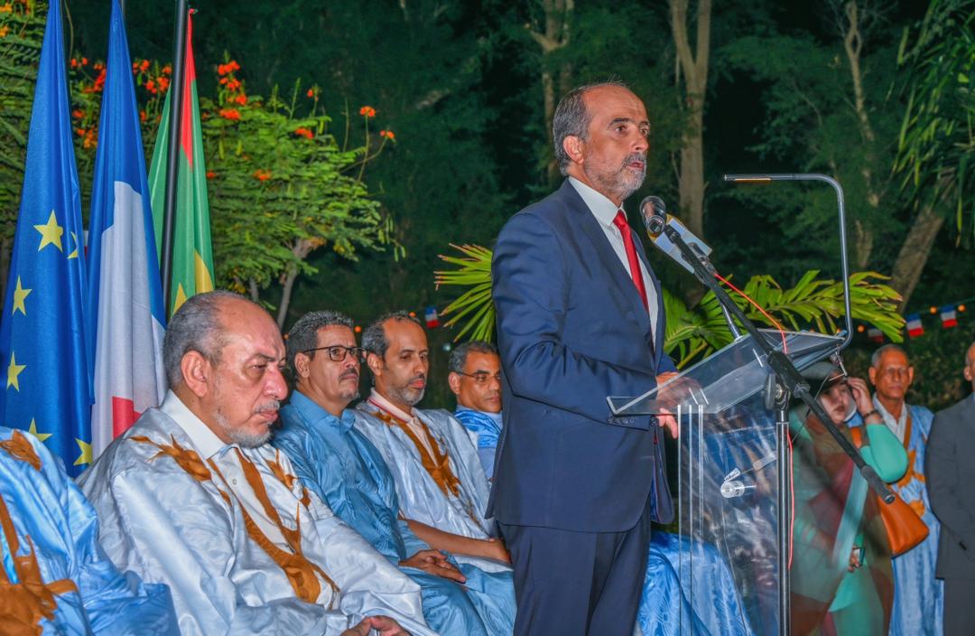14 juillet à Nouakchott : hommage aux coopérants en fin de mission, salut à la coopération franco-mauritanienne