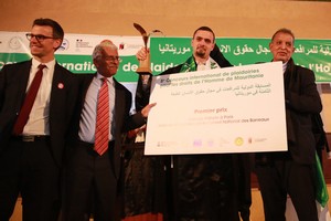 Mauritanie : Me Mebarek Deffaf remporte le premier prix des 8es plaidoiries pour les droits de l'Homme 