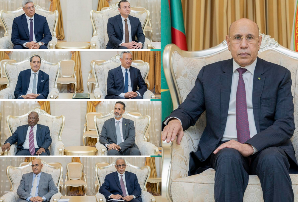 Le Président de la République reçoit une délégation marocaine de haut niveau