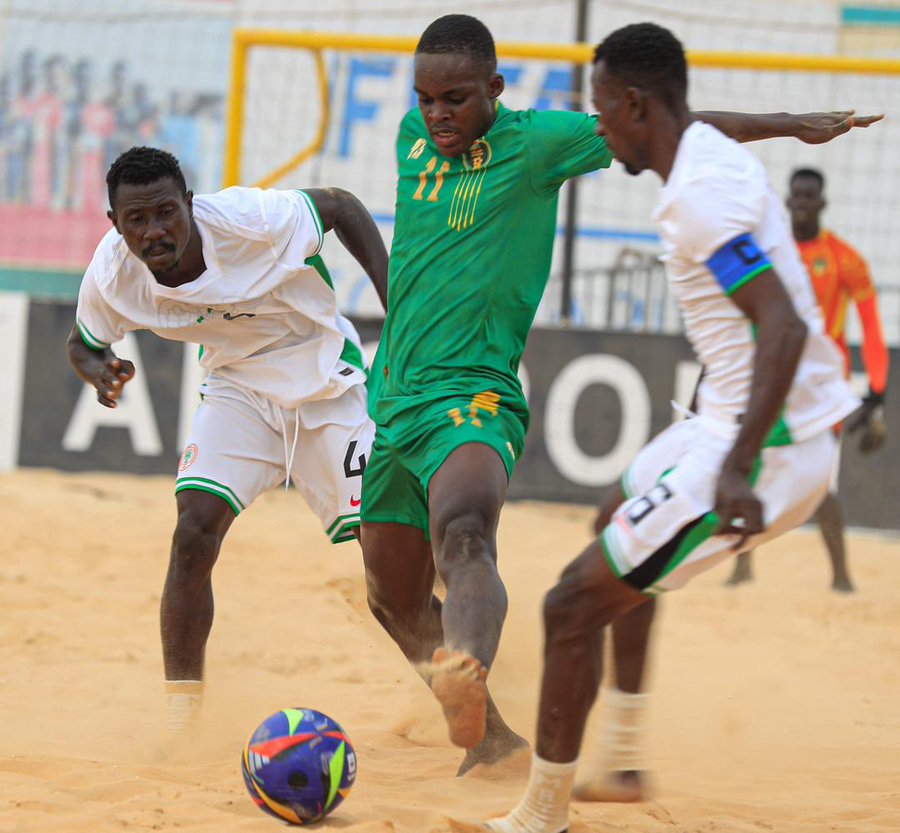 La Mauritanie sort le Nigeria et se qualifie pour la CAN de Beach Soccer 2024