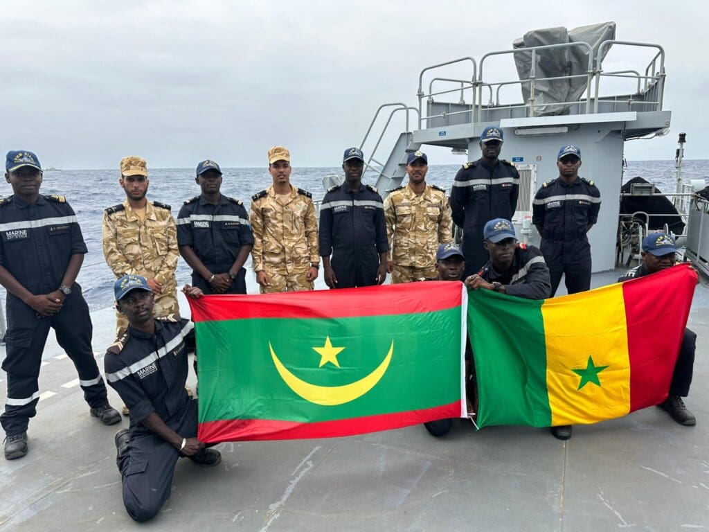 Opération maritime conjointe entre le Sénégal et la Mauritanie