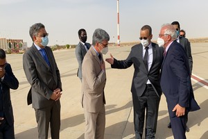 Visite à Nouakchott de Josep Borrell Fontelles