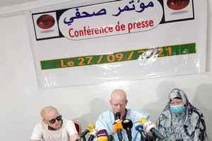 Conférence de presse:  l'ONG mauritanienne pour l'appui et l'insertion des albinos hausse le ton