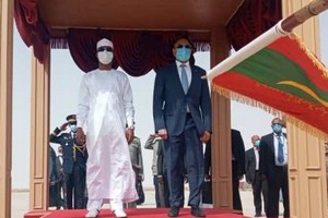 Le président tchadien quitte Nouakchott au terme d'une visite d'amitié et de travail en Mauritanie