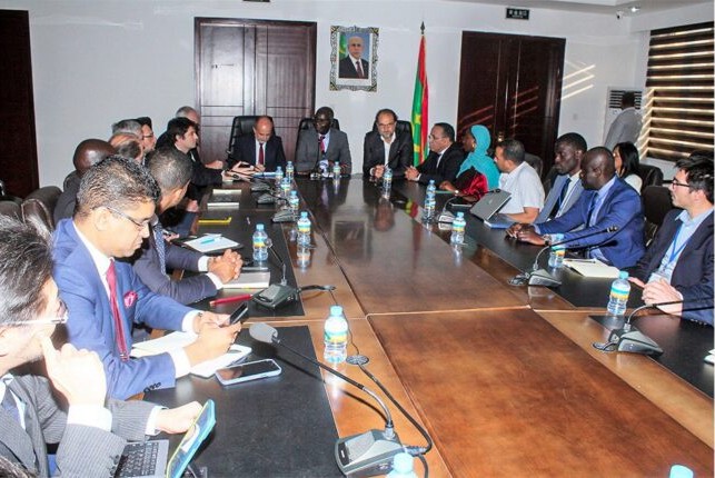 Le ministre des Affaires économiques se réunit avec une délégation de MEDEF