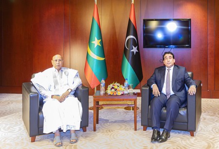 Le Président de la République reçoit le président du Conseil présidentiel libyen - [Photoreportage]