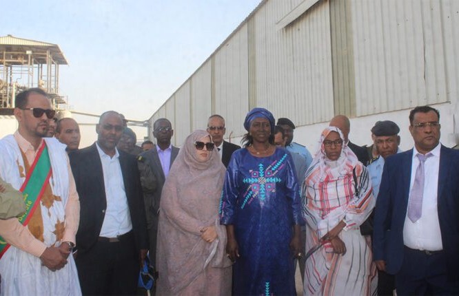 La ministre de l’Environnement inspecte la zone industrielle de Nouakchott- Nord