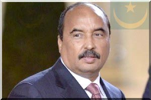  Le Président de la République visite le Canal d'Aftout Saheli 