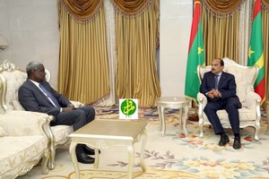 Le Président de la République reçoit le président de la Commission de l'Union Africaine