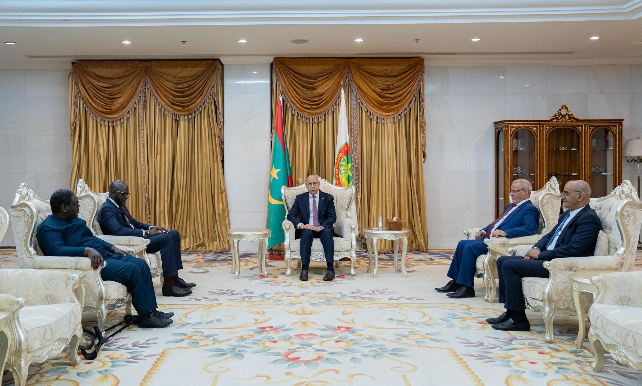 Le Président de la République reçoit le président de l’Assemblée nationale sénégalaise