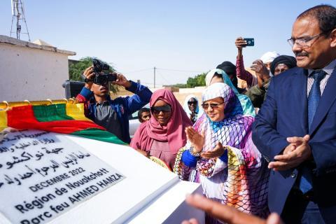 Nouakchott-Nord : inauguration d’une place publique baptisée Feu 