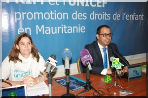 Communique de presse conjoint : L’UNICEF et la FFRIM s’unissent pour la promotion des droits de l’enfant en Mauritanie
