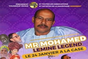 Mohamed Lemine LEGEND, à l’honneur !