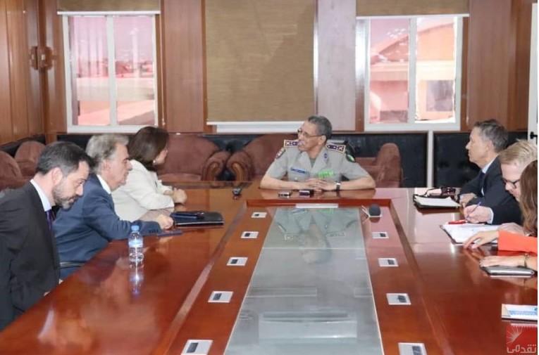 Au lendemain de la diffusion de la vidéo de la « cellule Las Palmas » le directeur de la Sûreté rencontre une délégation de l’Union Européenne