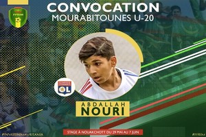 Mourabitoune U20 : Abdallah Nouri convoqué 