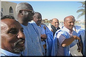 Atar : La famille scolaire manifeste son attachement au President Aziz. 