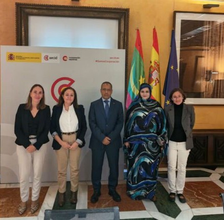 Madrid : le ministre de l’Économie s’entretient avec la directrice générale de l’AECID