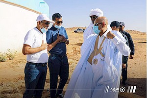 Inauguration des installations d’accès à l’eau et à l’assainissement de l’Aftout El Chargui