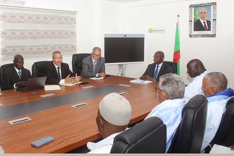Le ministre de l'Agriculture se réunit avec le bureau exécutif de la fédération nationale de l'agriculture