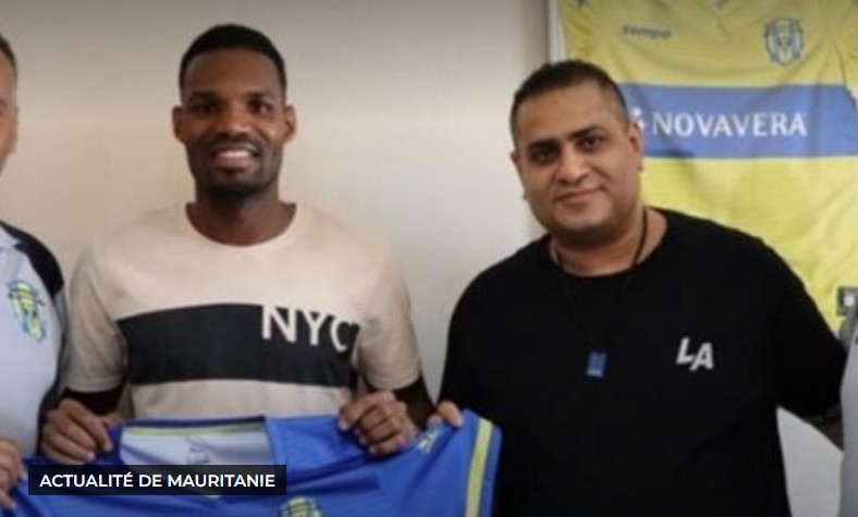 Le mauritanien Ahmed Salem rejoint le club égyptien La Vienna
