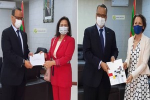  Nouvelles ambassadrices d'Allemagne et de l’Espagne en Mauritanie
