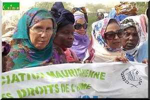 Manifestation contre le développement du crime à Nouakchott