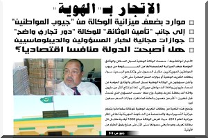 Mauritanie: L’Agence d’état civil a collecté plus de 2,5 milliards UM des citoyens ordinaires (Alakhbar Info)