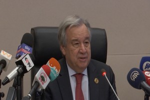 Sommet UA : Guterres appelle à la résolution des crises en Libye et au Sahel