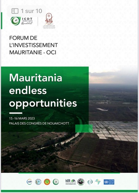 Ouverture du Forum de l’Investissement Mauritanie-OCI | Communiqué de presse