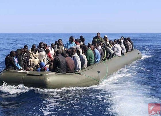 Arrestation d’une embarcation transportant 156 migrants en situation irrégulière au large de Nouadhibou