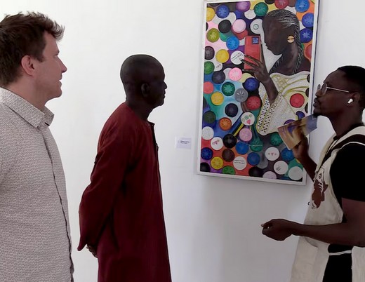 Vidéo. Nouakchott à travers le regard des jeunes artistes peintres mauritaniens