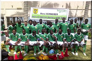 L’ASC SNIM : l’équipe de football bénéficie  un nouveau sponsor  du géant  Schneider Electric SA 