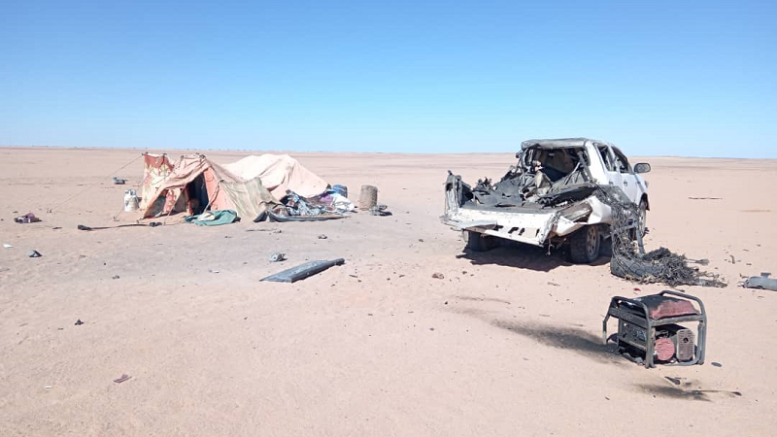 Sahara occidental : EFE rapporte l’attaque de drone contre un véhicule utilisé par des orpailleurs mauritaniens