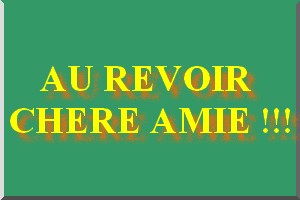 Une amie nous quitte...