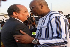 Le Président de la République arrive à Ouagadougou pour participer au sommet du G5 Sahel