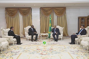 Le Président de la République reçoit en audience le Haut-commissaire de l’OMVS