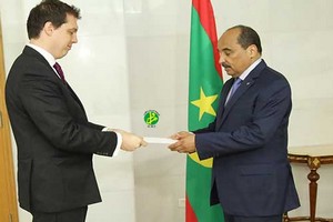 Le Président de la République reçoit les lettres de créance du nouvel ambassadeur du Royaume-Uni