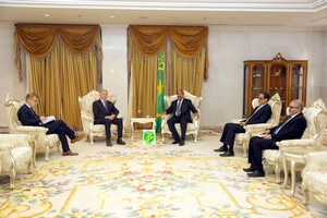 Le Président de la République reçoit l’Envoyé personnel du Secrétaire général des Nations Unies pour le Sahara occidental 