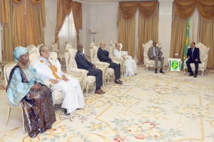 Mauritanie : le président de la république reçoit le rapport de la CENI sur le referendum 