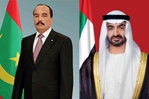 Le Président de la République reçoit une communication téléphonique du Prince héritier d’Abou Dhabi 