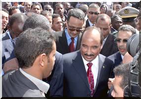 Le Président de la République visite le premier salon de l'emploi en Mauritanie - [Rep. Photos]  