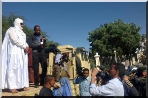 Le Président de la République a reçu vendredi devant les portes du palais présidentiel à Nouakchott...