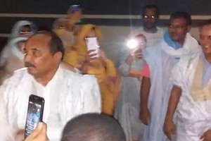 L’ex président Ould Abdel Aziz rentre chez lui après un 