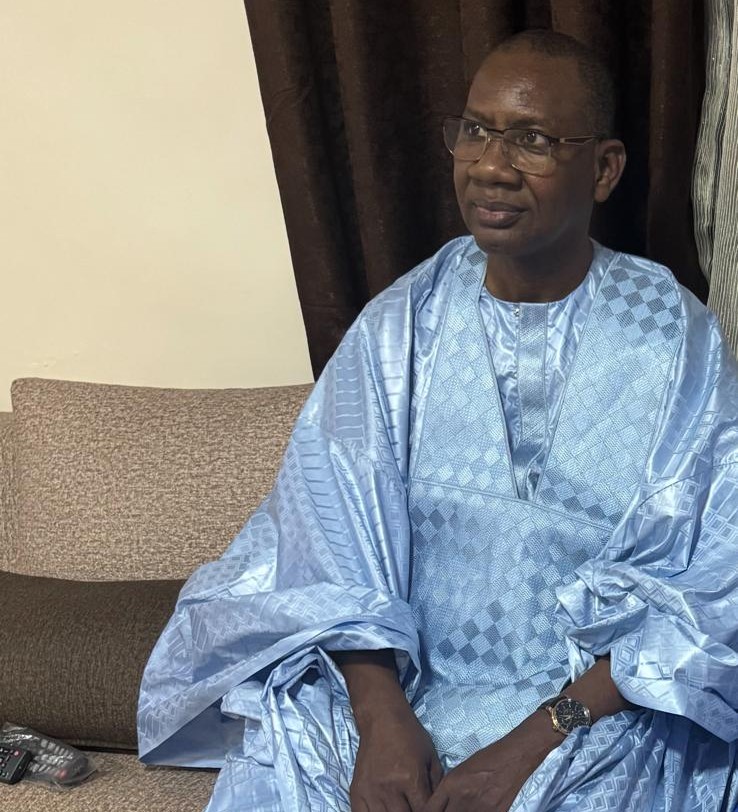 Le président Ghazouani reçoit Mamadou Moustapha Bâ, Président du PAREN/VE