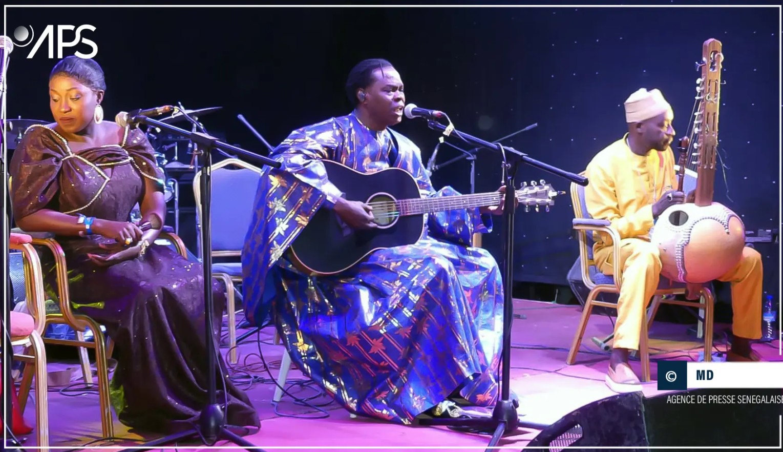 Mauritanie-Sénégal-musique : À Nouakchott, Baaba Maal fait le bonheur de ses fans mauritaniens
